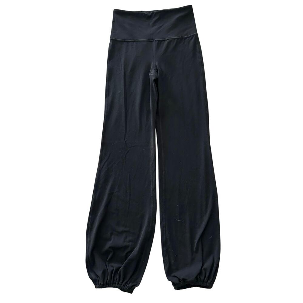 Athleta Elation Flare Pant XS Black Ultra High Rise Powervita Yoga Athleisure